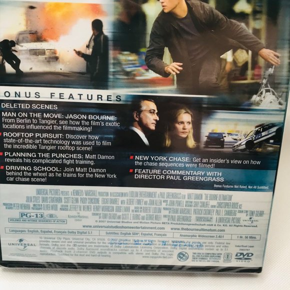 The Bourne Ultimatum 2007 DVD Matt Damon New In Package - Picture 6 of 6